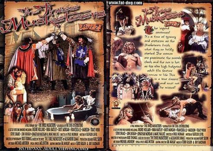 3 musketeers porn Gay fashion weekly mag